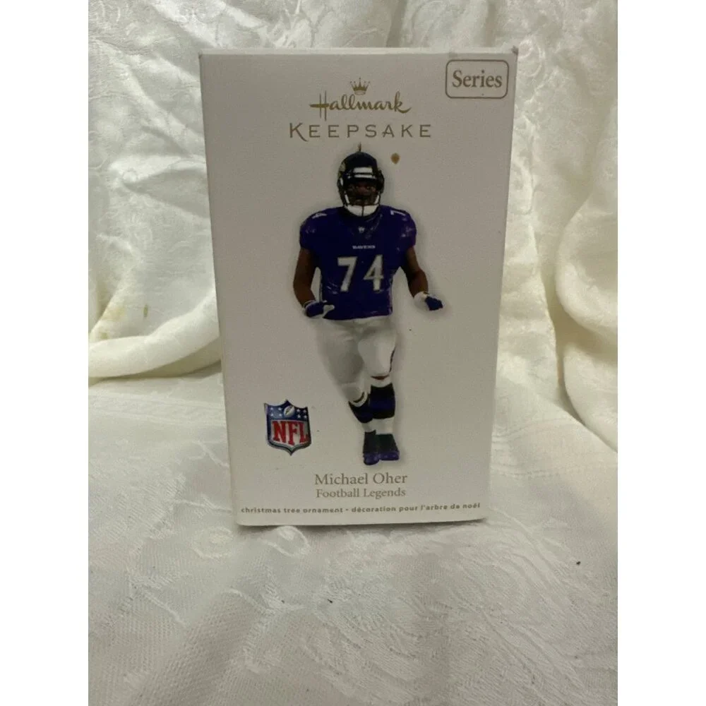 Hallmark Keepsake Michael Oher Football‎ Legends Ornament 2012